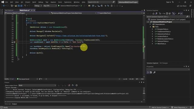 Selenium Waits | How to use Implicit, Explicit and Fluent wait in Selenium 4 смотреть онлайн