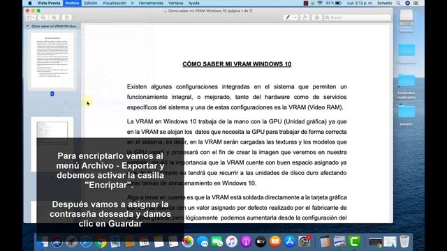 ? Cómo PONER CONTRASEÑA A Un PDF En Mac | Encriptar