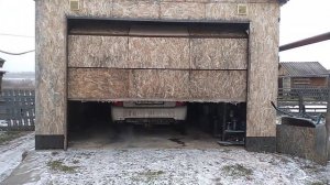 Автоматические секционные ворота своими руками ч. 2