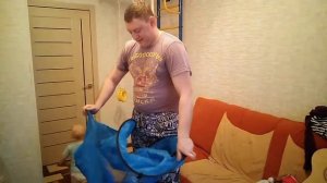 Как сложить круглый парус.