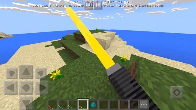 3D СВЕТОВЫЕ МЕЧИ ИЗ ЗВЁЗДНЫХ ВОЙН В МАЙНКРАФТ ПЕ 1.2 - Обзор мода