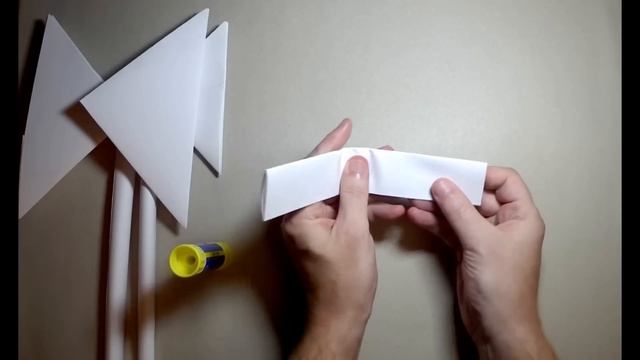 DIY - How to make a Double Headed BATTLE AXE of A4 paper смотреть онлайн