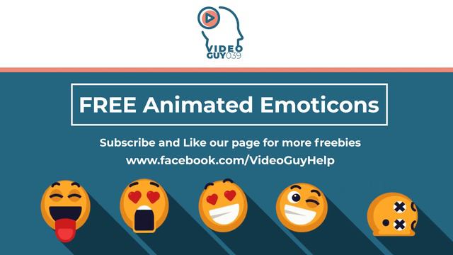 5 Free Animated Emoji After effects! Premiere! Canva! смотреть онлайн