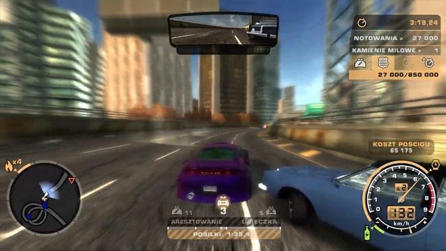 NFS Most Wanted (2005) Redux V3 #33 - Jedziemy po Razora! смотреть онлайн