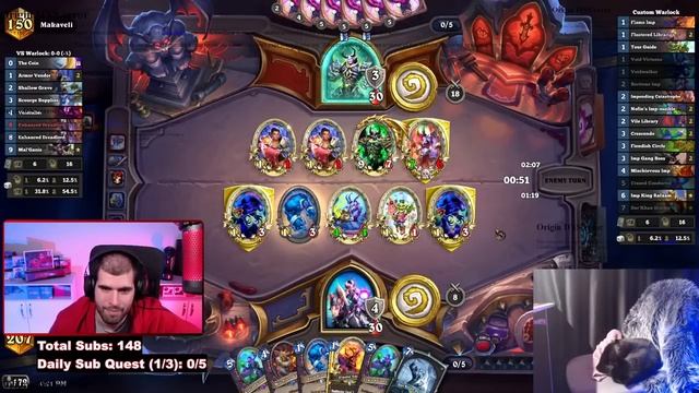 New Imp Fatigue Warlock Festival Of Legends Deck смотреть онлайн