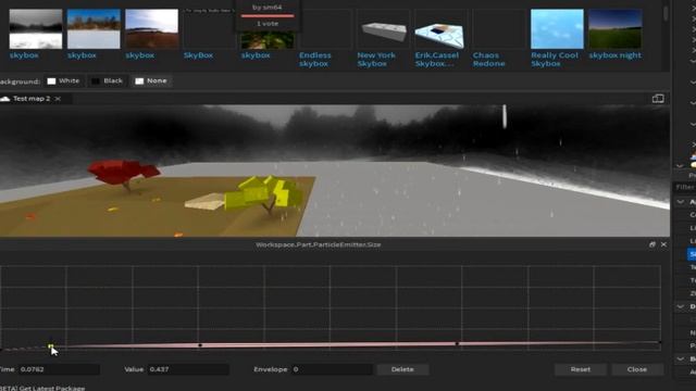 How to decorate the seasons of the year with PARTICLES ✨ | ROBLOX Studio Tutorial смотреть онлайн