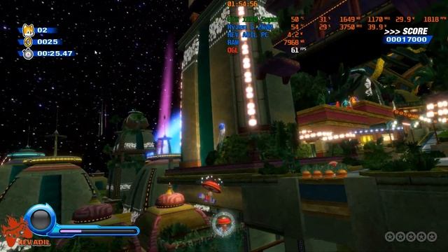 RYUJINX Sonic Colors Ultimate PC Gameplay | Test | Ryujinx Switch Emulator | 1080p60FPS | 2021