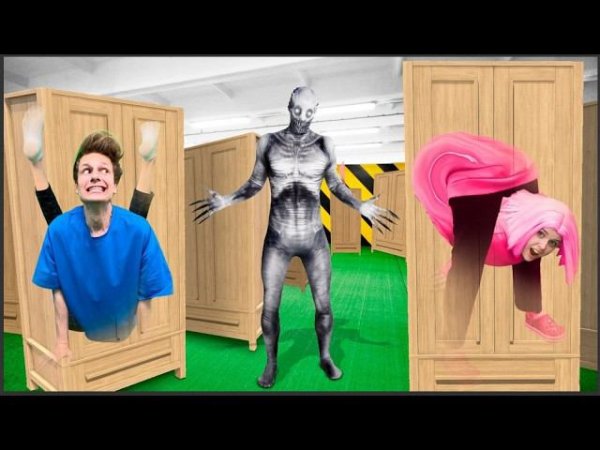 Прятки в ШКАФАХ от МОНСТРОВ !