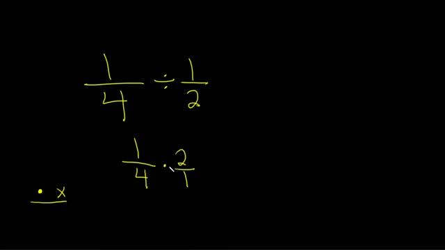 Divide the Fractions: Example with 1/4 divided by 1/2 смотреть онлайн