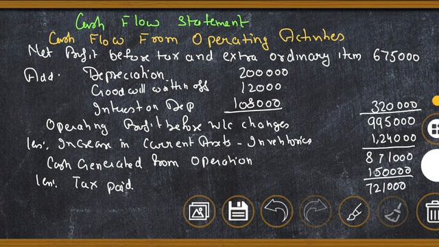 Cash flow statement class 12 question 47 || Cash flow statement class 12 with adjustment смотреть онлайн