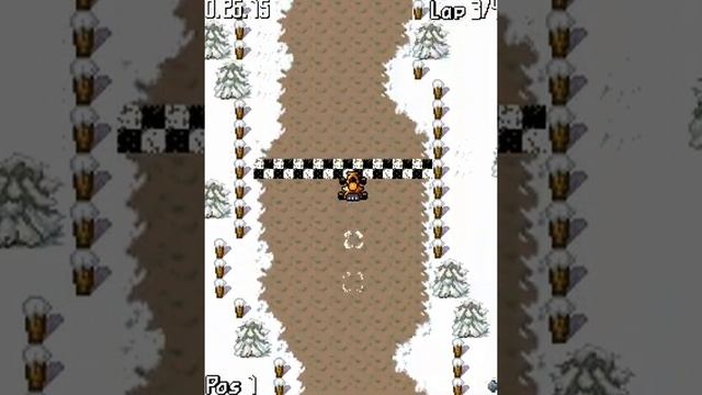 Dirt Racers Gameplay: Artic Cup (Java Game) смотреть онлайн