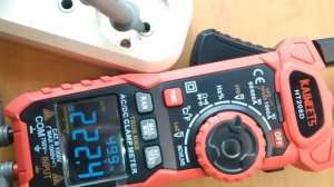 KAIWEETS HT208D Токовые клещи для АС/DC тока Полноценный мультиметр. Для диагностики АКБ и электрик