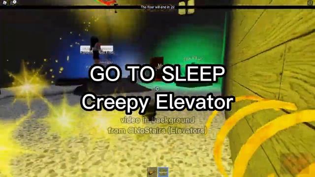 "GO TO SLEEP" - Original Creepy Elevator (FULL SOUND) | Roblox смотреть онлайн