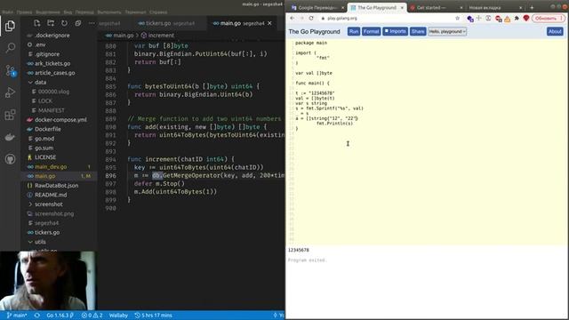 GoLang #90 - telegram-forwarder - прикрутил badger смотреть онлайн