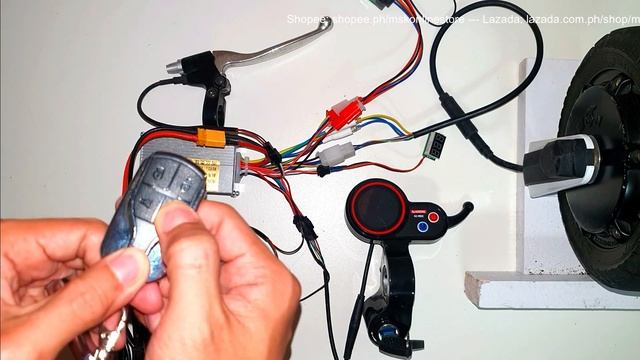 NJ-AOXIONG AX-HB02 CONTROLLER THROTTLE NJAX-T VER.2 ELECTRIC SCOOTER WIRING EXPLANATION MOBER S10 смотреть онлайн