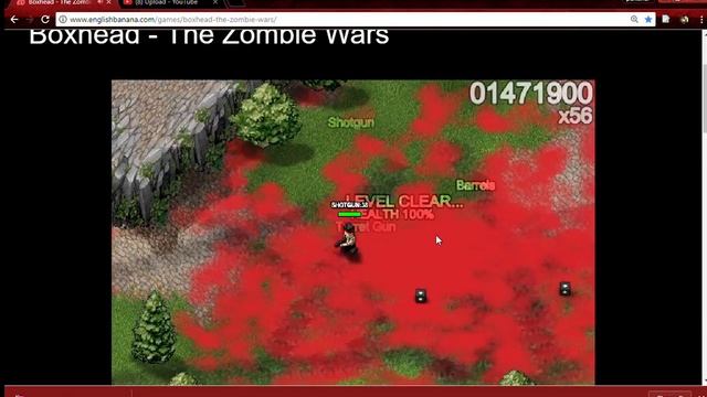 Boxhead The Zombie Wars LETS ENTER HELL смотреть онлайн