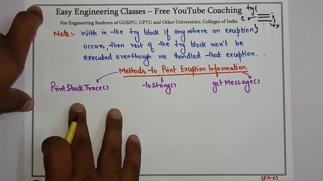 L46: Try Catch in Java | PrintStackTrace(), toString(), getMessage() | Java Programming Lectures смотреть онлайн