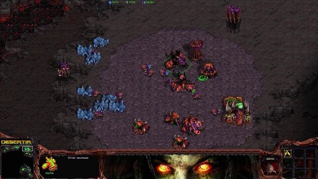 StarCraft 1 - Зерги | Сверхразум | Миссия 8 - "Око за Око" (HD) смотреть онлайн
