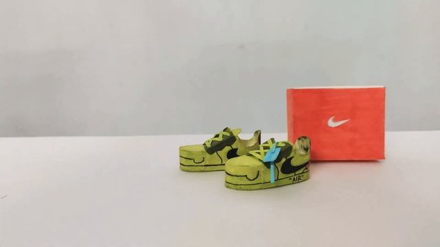 How I made Off-White Nike Air Force 1 out of paper! смотреть онлайн