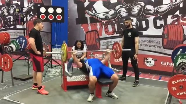 Народный жим 105 на 44.1-й Кубок World class по силовым видам спорта смотреть онлайн