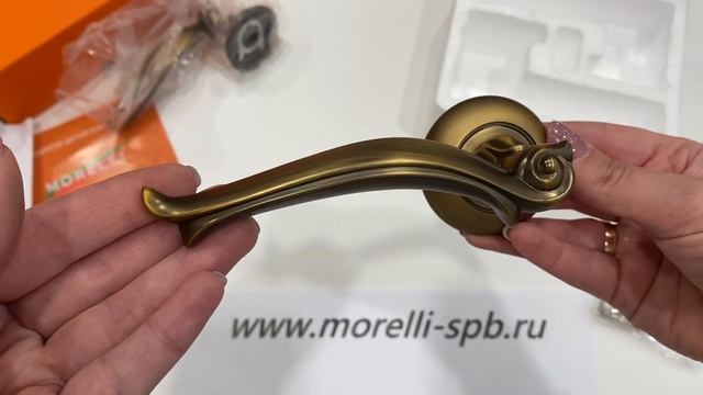 Дверные ручки Morelli "PETERHOFF" MH-23 COF Цвет - Кофе смотреть онлайн