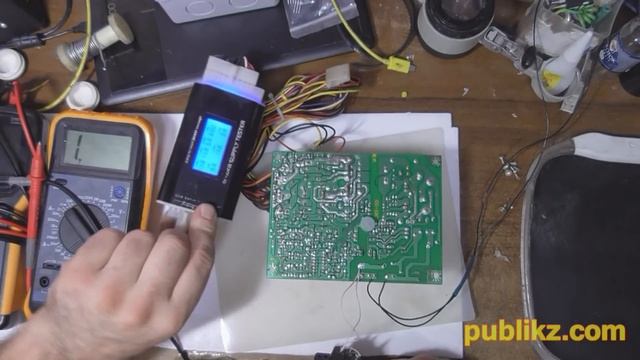 Проверка ATX блока питания Codegen 300 Вт смотреть онлайн