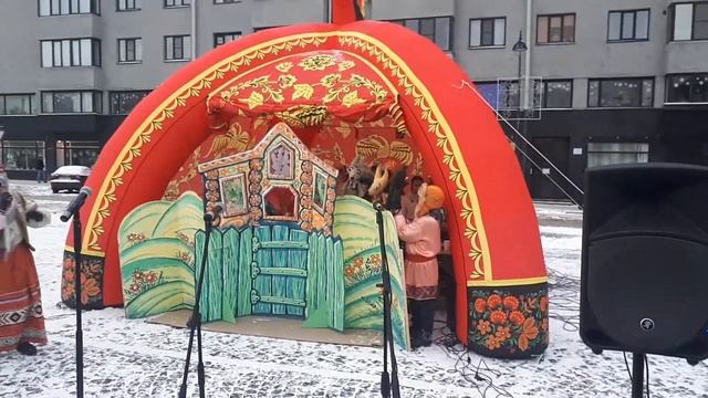 15 часть 20 декабря 2018 Выборге Праздник и Приезд Дедушки Мороза!