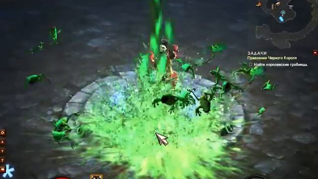 Diablo III Танец колдуна смотреть онлайн