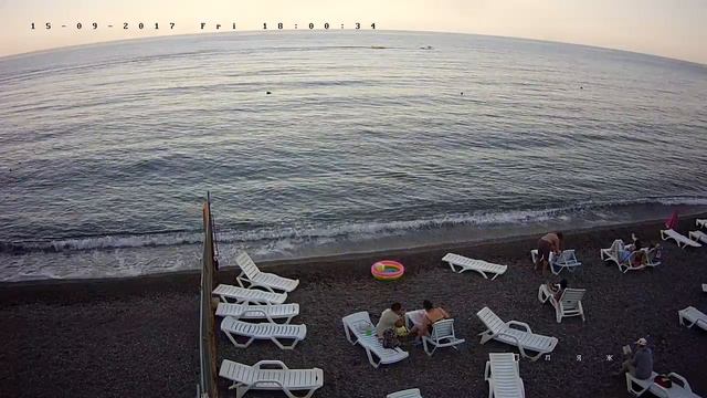 Вебкамера "Пляж Дубны". Запись 15.09.2017 18:00:03 смотреть онлайн