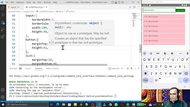 13. Layout with Flexbox in React Native Expo or CLI | Dr Vipin Classes смотреть онлайн