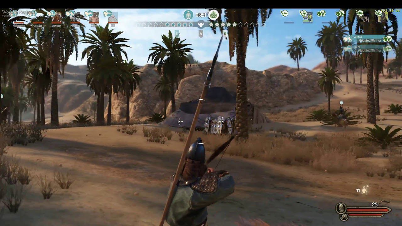 Mount and blade 2 Bannerlord horde rage or gameplay for Khuzait riders смотреть онлайн