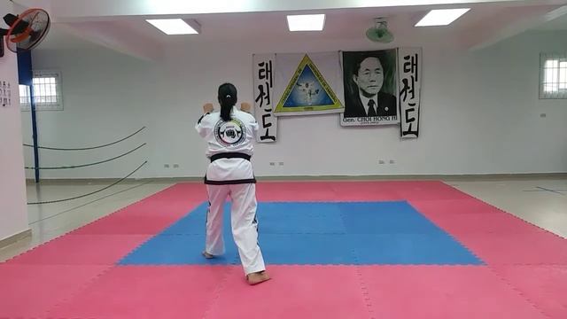 FORMA (TUL) DO-SAN. PARA CINGURON AMARILLO PUNTA VERDE. TAEKWON-DO ITF (ANTID). смотреть онлайн