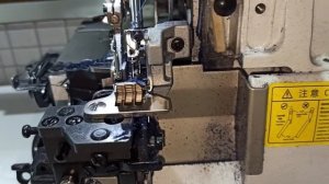 Почему новый оверлок jack aurora 6-ти, 5-ти, 4-х нитка скидывает строчку делает бахрому, закусывает