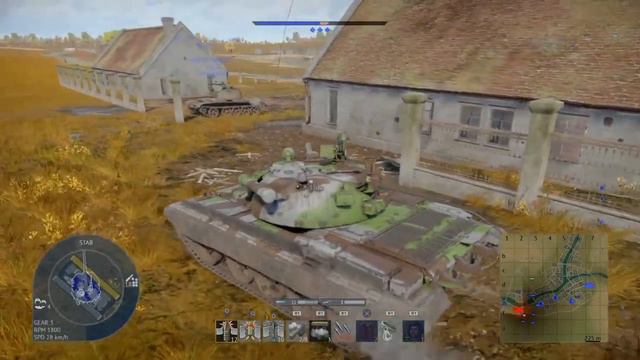 War Thunder I T55AM-1 Main Battle Tank смотреть онлайн