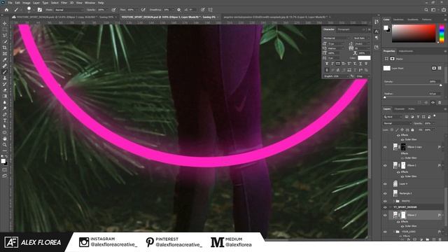 HOW TO DESIGN INSTAGRAM FITNESS STORIES USING PHOTOSHOP смотреть онлайн