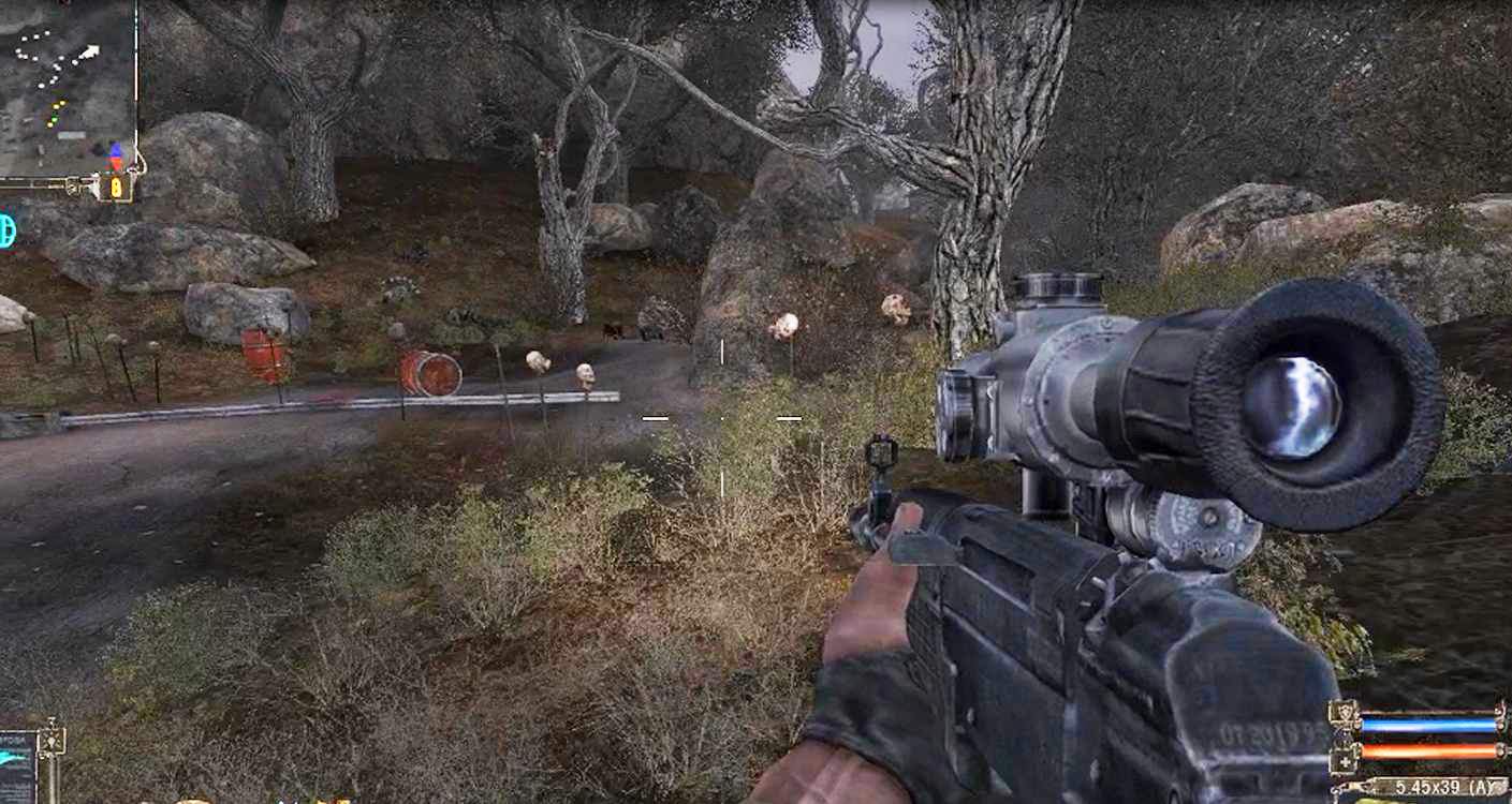 S.T.A.L.K.E.R.: Тень Чернобыля. Защита барьера от мутантов смотреть онлайн