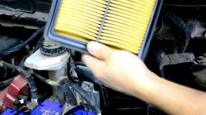 Замена воздушного фильтра Nissan X-trail