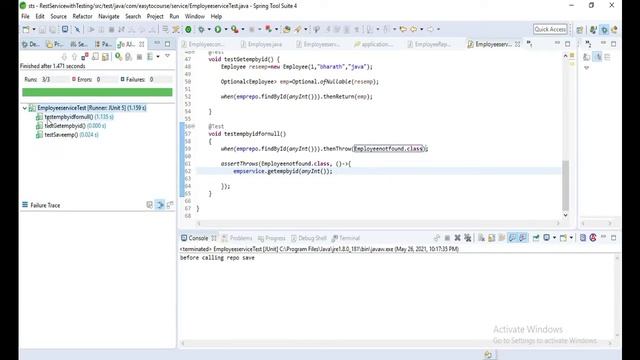 Spring Boot Unit Testing | Spring Boot Testing with Junit and Mockito | restfullwebservices test смотреть онлайн