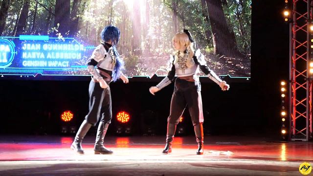 Jean Gunnhildr, Kaeya Alberich - Genshin Impact (Ориджинал дефиле) - Aki no Yume 2022 смотреть онлайн