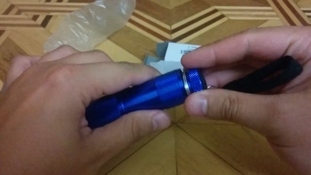 Ультрафиолетовый фонарик UV AAA LED Flashlight с gearbest смотреть онлайн
