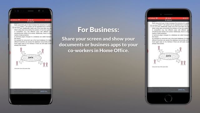 Screen Mirroring App - Share your iOS, Android or Desktop Screen over Internet смотреть онлайн