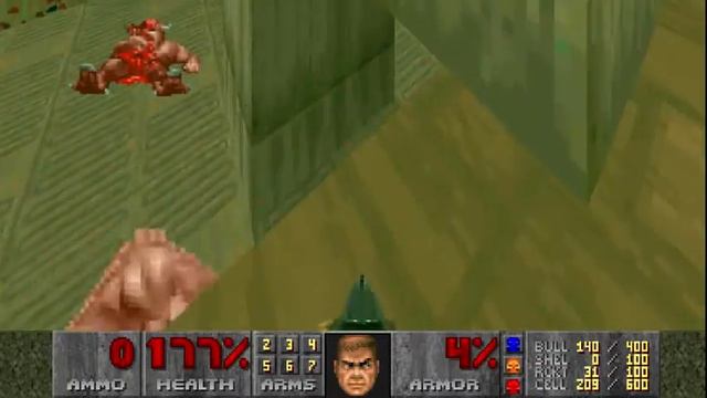Doom (1993) #14 (Все секреты/монстры Challenge). Дом Пейна и несвятой собор.