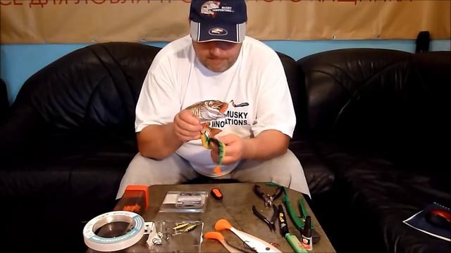 Большие виброхвосты класса XXL и их оснащение смотреть онлайн