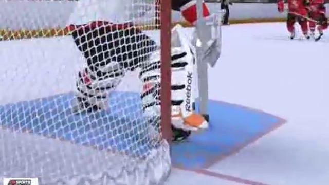 Stupid Hockey Own Goal !! (NHL 2K10) смотреть онлайн