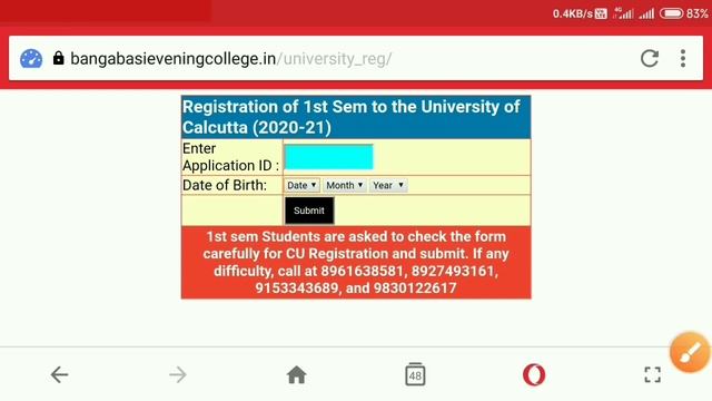 Online UG Registration 2020 Started for 1st Sem BA/ BSc/ BCom (Hons/ Pass) | Calcutta University смотреть онлайн