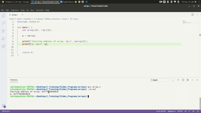 Chapter 4 Array смотреть онлайн