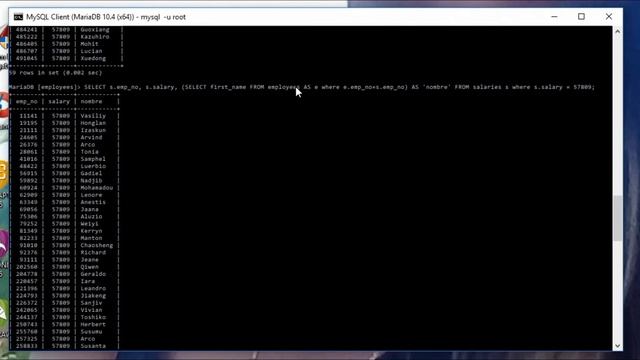Optimizacion de Consultas SQL en MariaDB. смотреть онлайн
