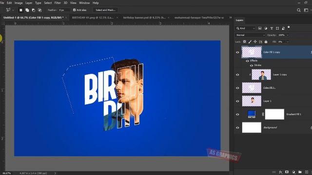 adobe photoshop tutorial 2022 | Birthday Banner design With New Style смотреть онлайн