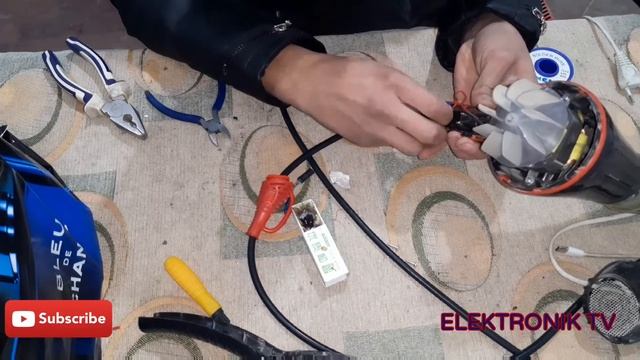 ремонт фена для волос #ELEKTRONIK TV смотреть онлайн