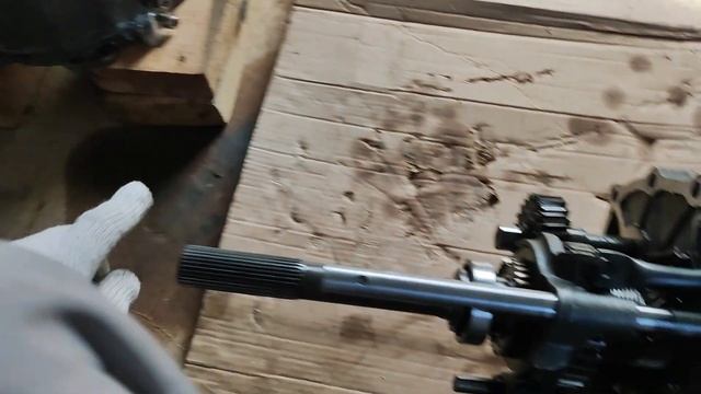 КПП FS5R30A толстая на Rb25det Nissan Skyline